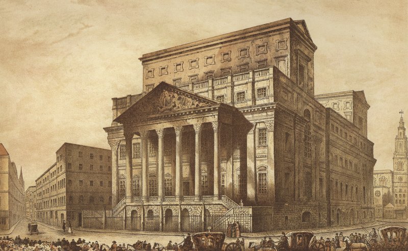 The Mansion-House (chromolitho) od Waldo Sargeant