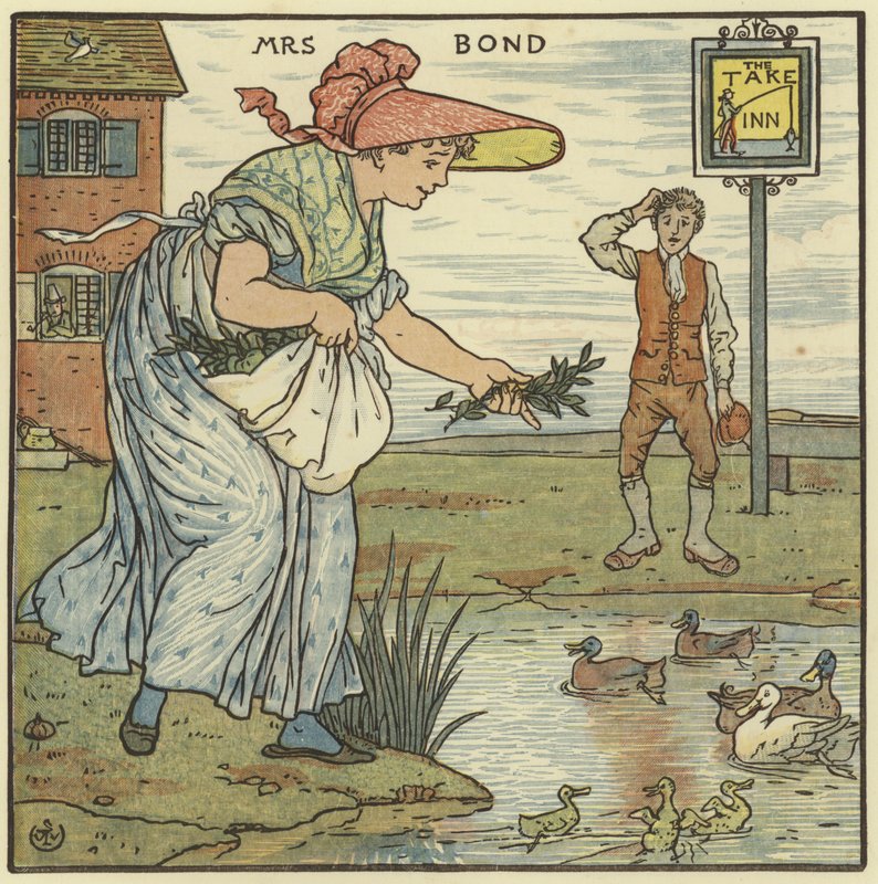 paní Bondová od Walter Crane