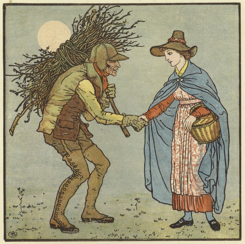 Jedno mlhavé, vlhké ráno od Walter Crane