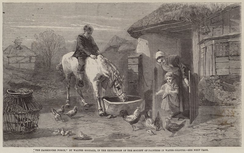 Veranda farmy od Walter Goodall