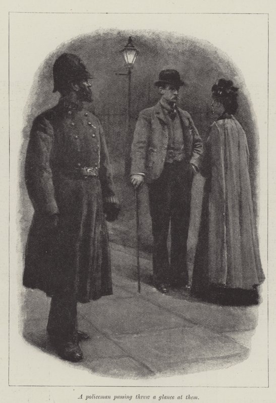 Evino výkupné, George Gissing od Walter Paget