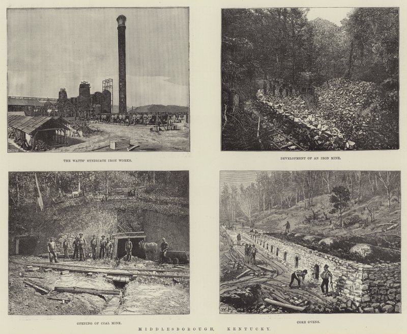 Middlesborough, Kentucky od Walter Paget