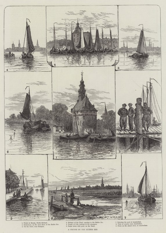 Plavba na Zuider Zee od Walter William May