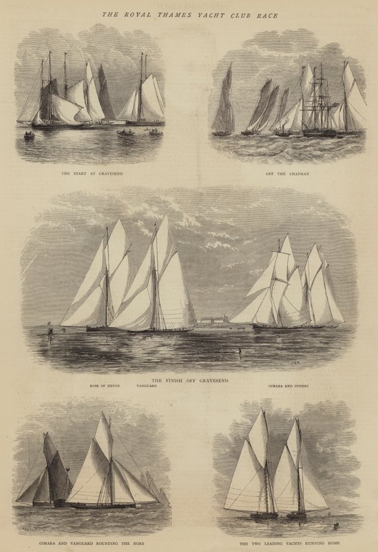Royal Thames Yacht Club Race od Walter William May