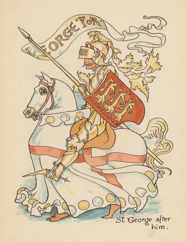 Ilustrace k filmu Legendy pro Lionela od Waltera Cranea (barevná litografie) od Walter (after) Crane