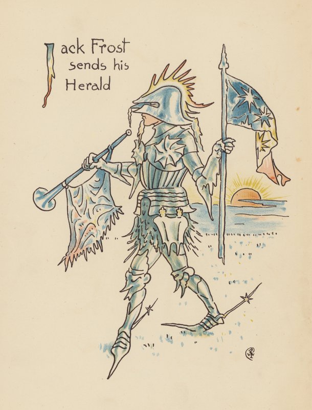 Ilustrace k filmu Legendy pro Lionela od Waltera Cranea (barevná litografie) od Walter (after) Crane