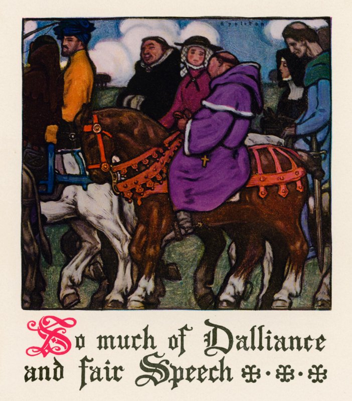 Chaucer: Příběh manželky z Batha od Walter Appleton Clark