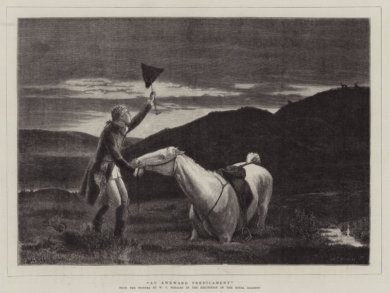 Nepříjemná situace od Walter Charles Horsley