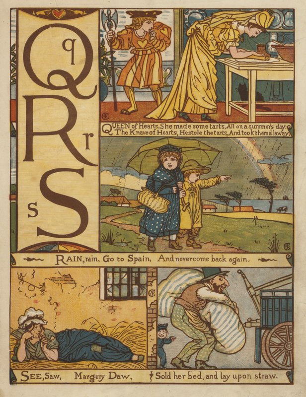 Abeceda (barva lito) od Walter Crane
