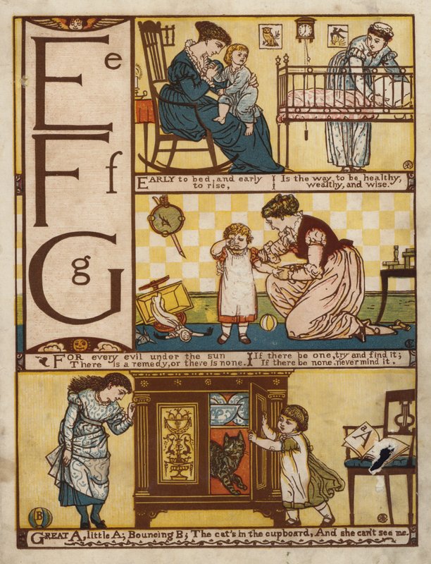 Abeceda (barva lito) od Walter Crane