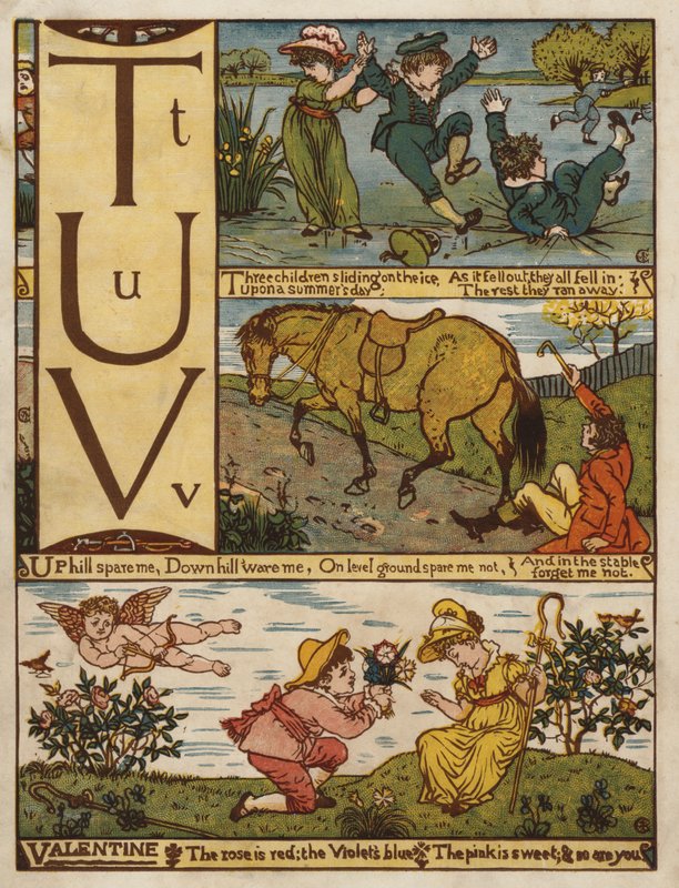 Abeceda (barva lito) od Walter Crane