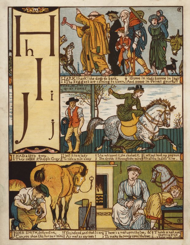 Abeceda (barva lito) od Walter Crane