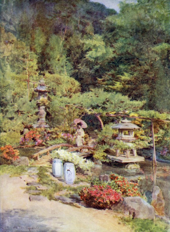 Klasický zahradní design, Kyoto od Walter Frederick Roofe Tyndale