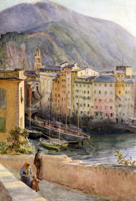 Přístav, Camogli od Walter Frederick Roofe Tyndale