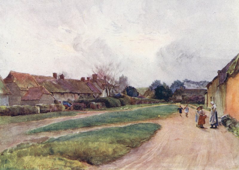Wessex: Vlna (barevná litografie) od Walter Frederick Roofe Tyndale