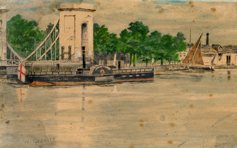Cadogan Pier Chelsea od Walter Greaves