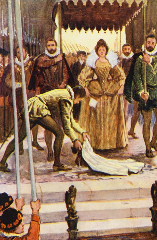 Ilustrace k filmu Kenilworth od Sira Waltera Scotta (barevná litografie) od Walter Grieve
