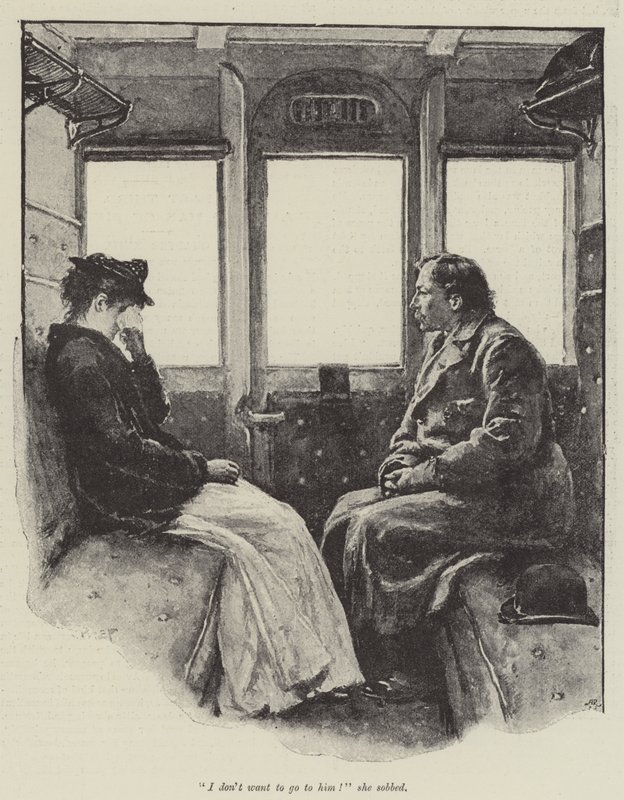 Pronásledování milovaného, Thomas Hardy od Walter Paget