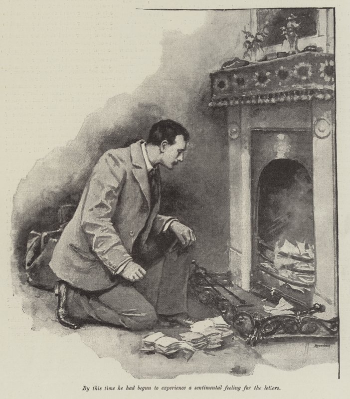Pronásledování milovaného, Thomas Hardy od Walter Paget