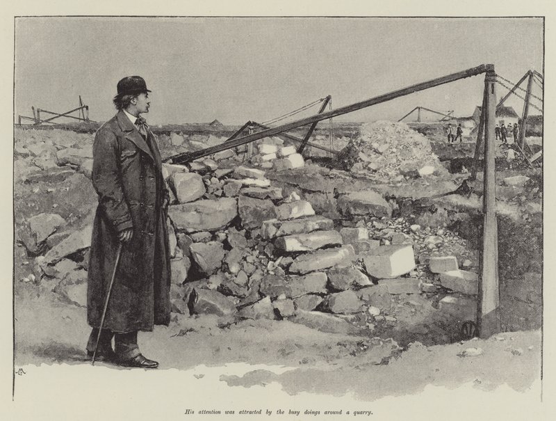 Pronásledování milovaného, Thomas Hardy od Walter Paget