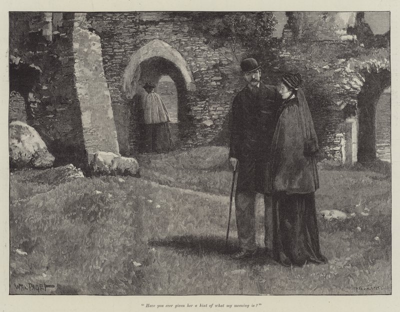 Pronásledování milovaného, Thomas Hardy od Walter Paget