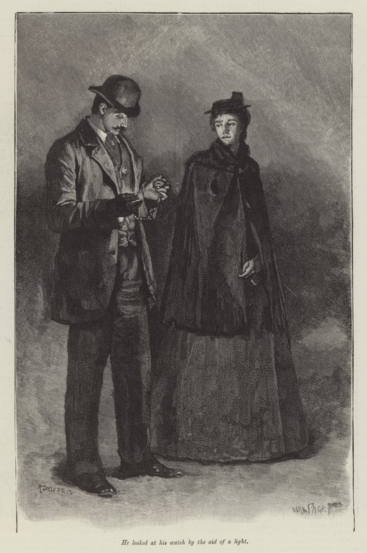 Pronásledování milovaného, Thomas Hardy od Walter Paget