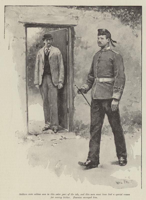 Pronásledování milovaného, Thomas Hardy od Walter Paget