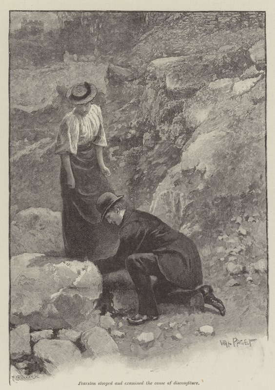 Pronásledování milovaného, Thomas Hardy od Walter Paget