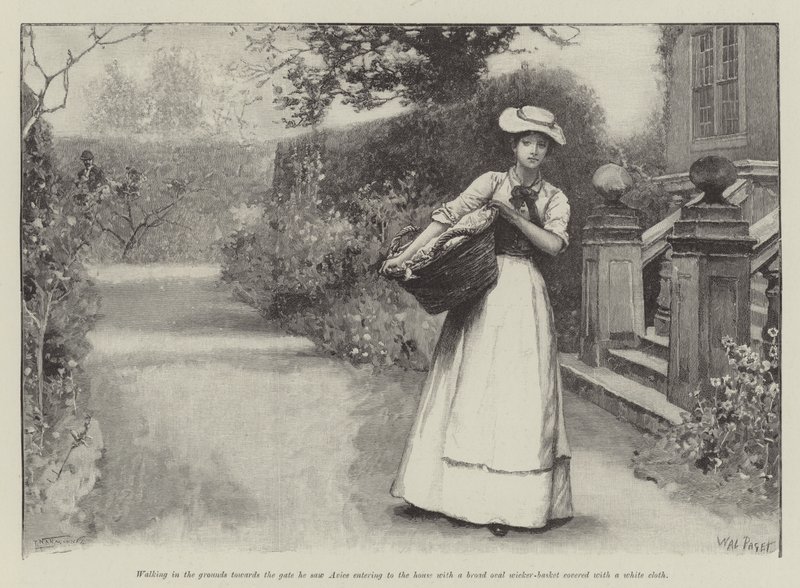 Pronásledování milovaného, Thomas Hardy od Walter Paget