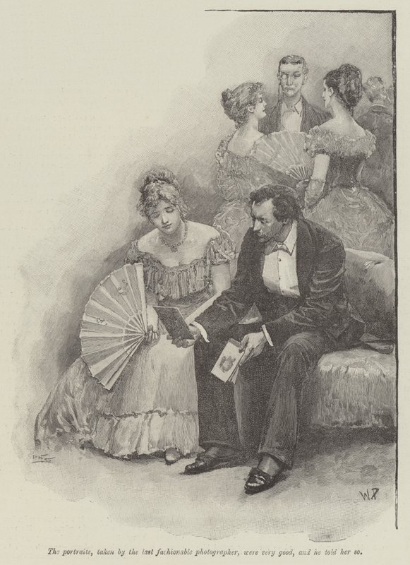 Pronásledování milovaného, Thomas Hardy od Walter Paget