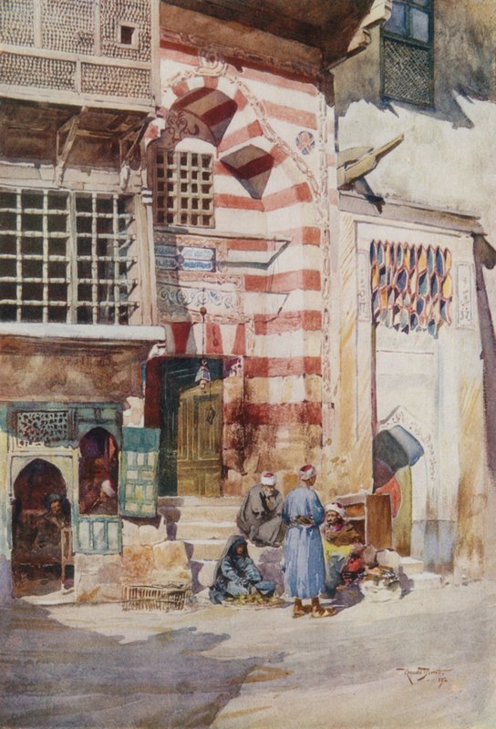 V ulici Cairene od Walter Spencer Stanhope Tyrwhitt