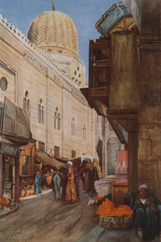 Dóm El Moaiyad z Bab Zuweyleh, Damašek od Walter Spencer Stanhope Tyrwhitt