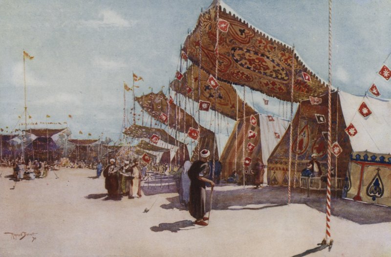 Veletrh, Moolid El Ahmadee, Káhira od Walter Spencer Stanhope Tyrwhitt