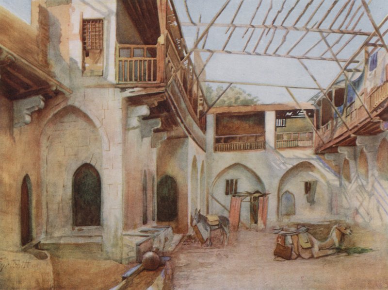 Khan El Dobabiyeh, Káhira od Walter Spencer Stanhope Tyrwhitt