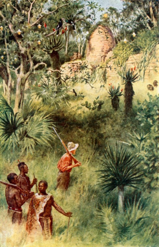 Mauch objevuje ruiny Zimbabwe od Walter Stanley Paget