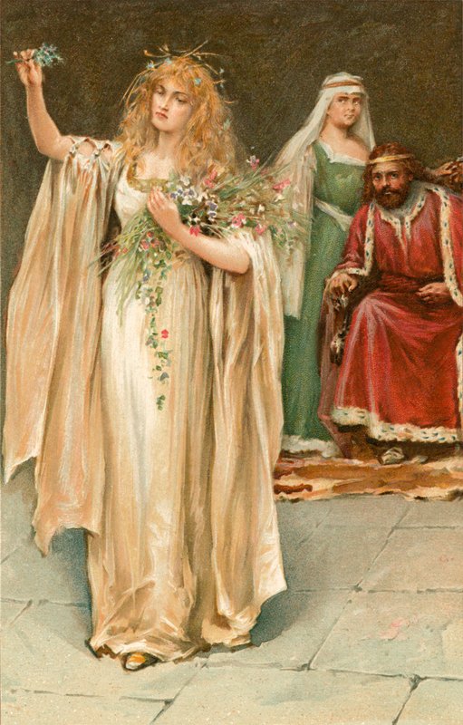 Ofélie od Walter Stanley Paget