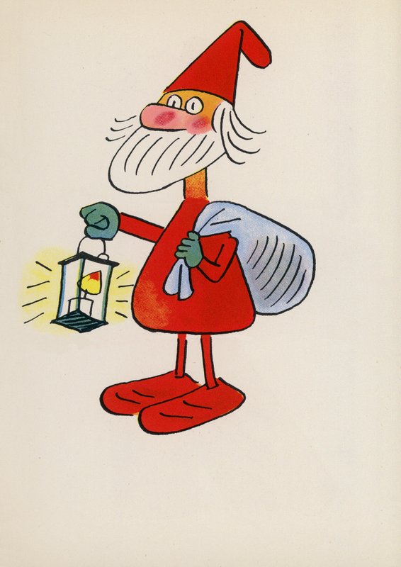 Čísla z dětských knih: (barevná litografie). od Walter Trier