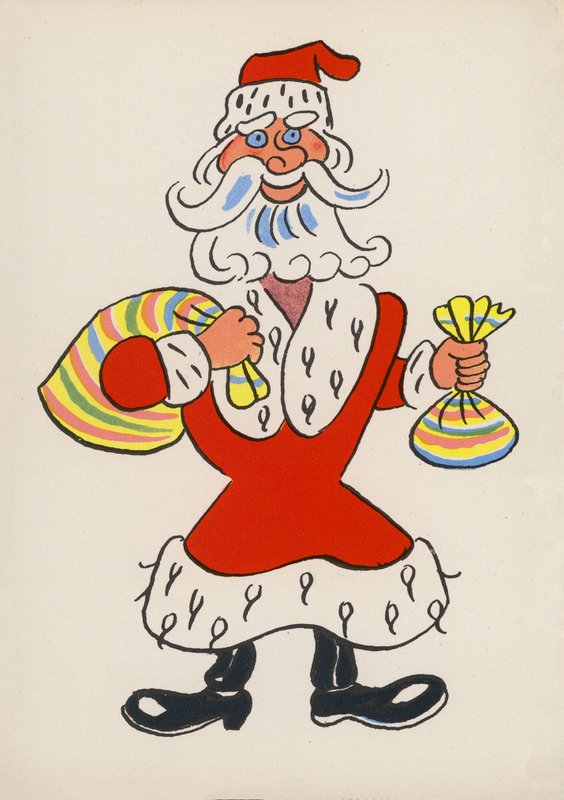 Jeden z Bláznivých lidí Waltera Triera (barevná litografie) od Walter Trier