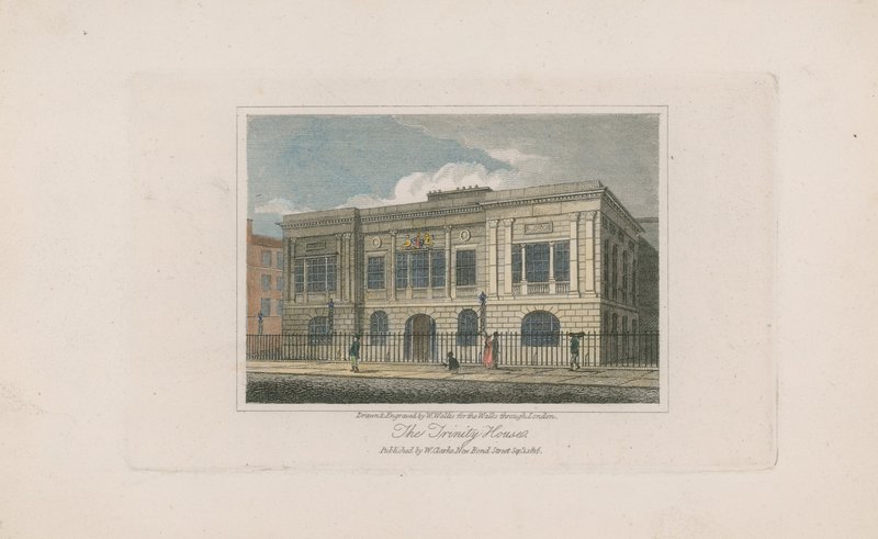 Trinity House na Tower Hill od Walter Wallis