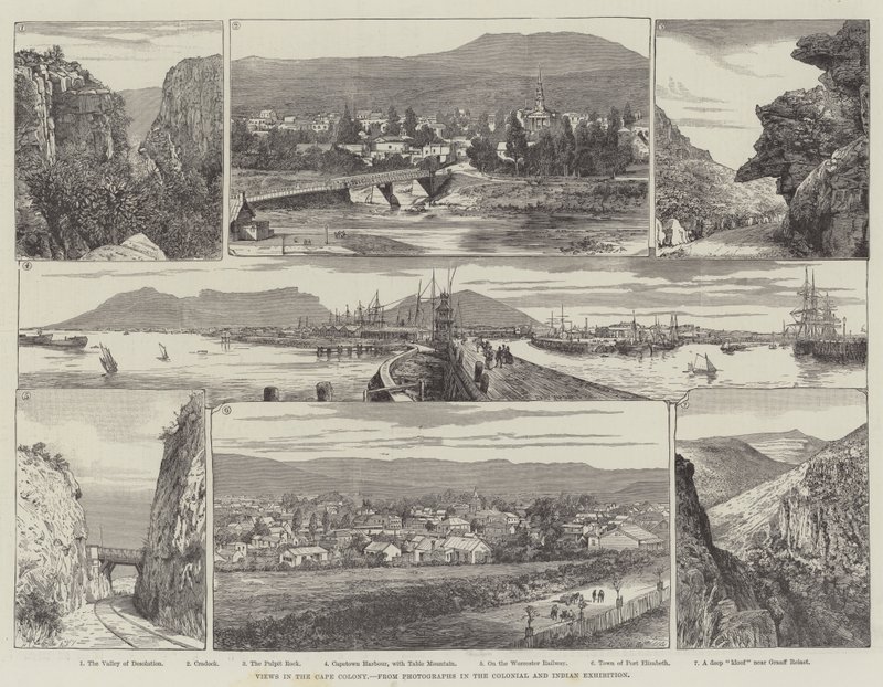Pohledy v Cape Colony od Warry