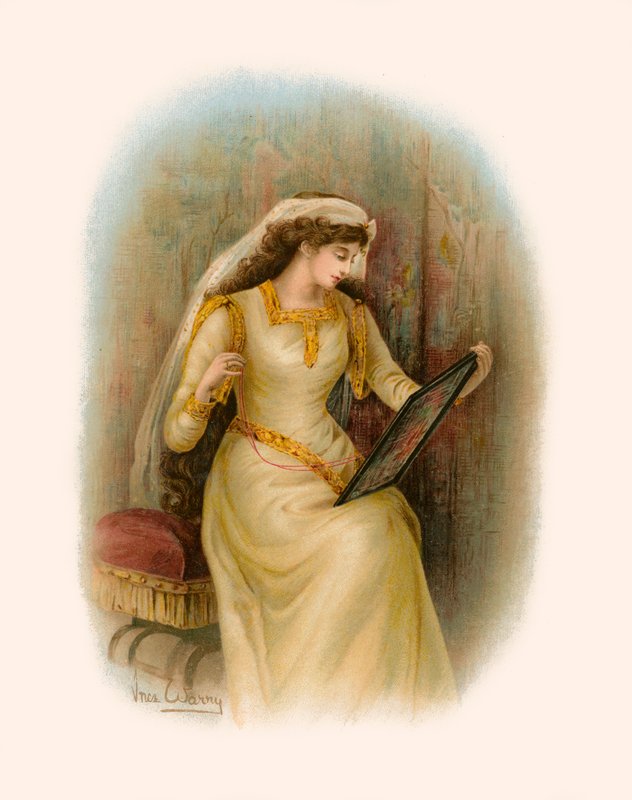Tennysonova Lady of Shalott od Warry