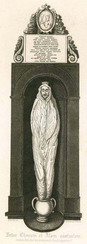 doktor John Donne od Wenceslaus Hollar
