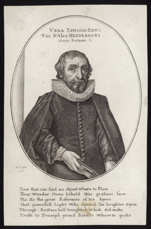 Reverend Alexander Henderson od Wenceslaus Hollar