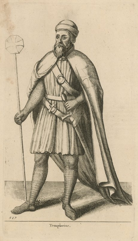 Templarius od Wenceslaus Hollar