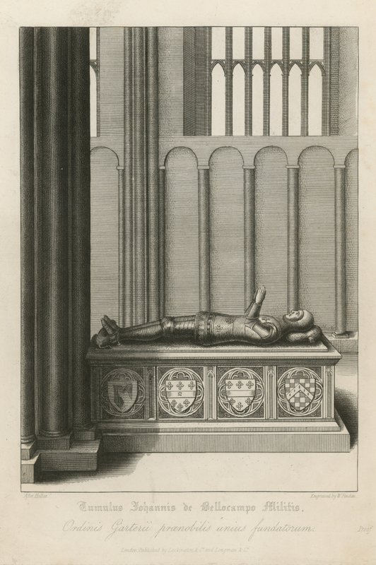 Hrob Johna Beauchampa od Wenceslaus Hollar