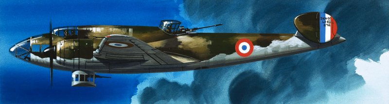 Into the Blue: Francouzská letadla druhé světové války od Wilf (20th century) Hardy