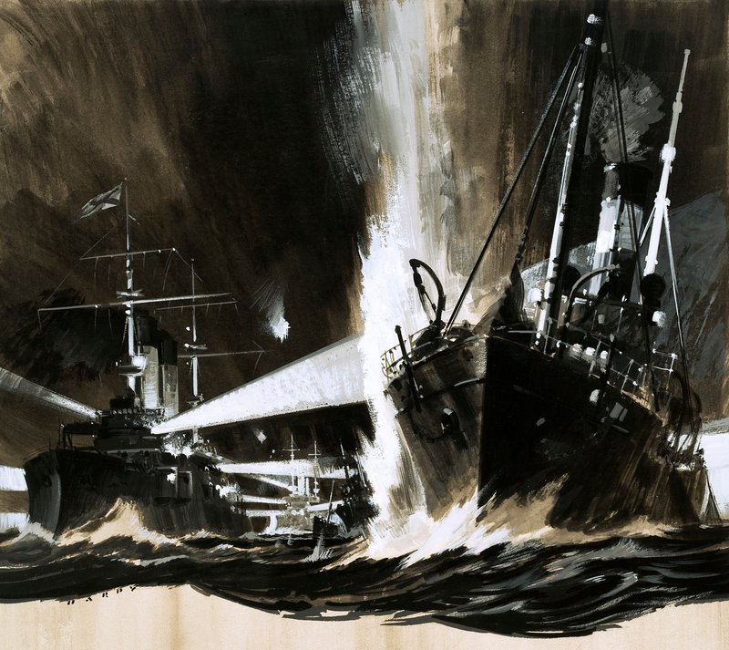 Muži a stroje: (kvaš na papíře) od Wilf (20th century) Hardy