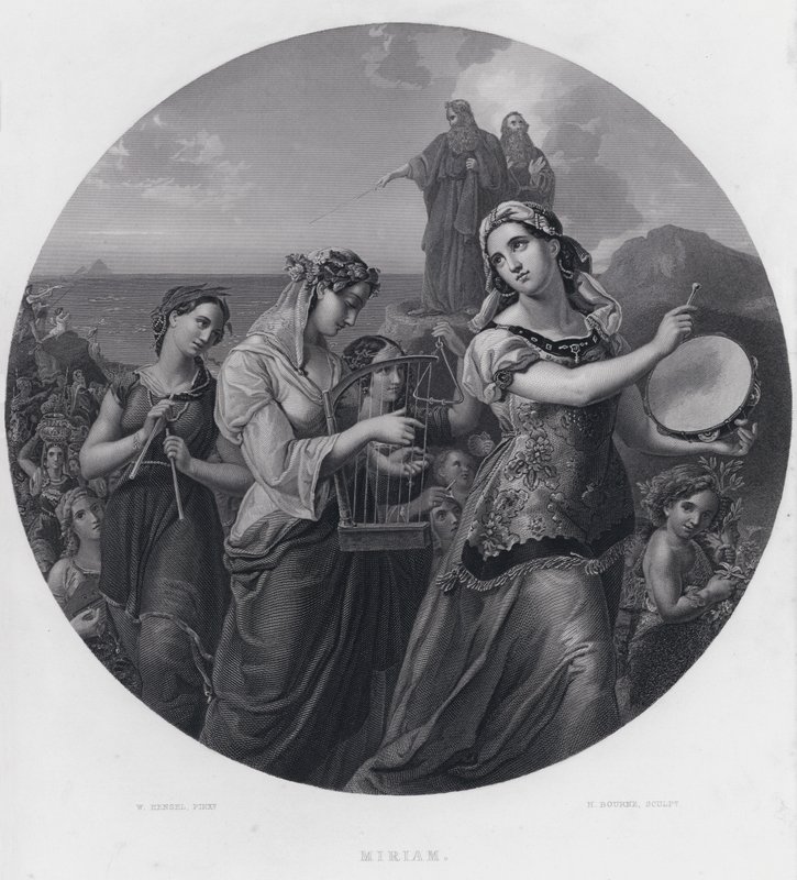 Miriam (rytina) od Wilhelm Hensel