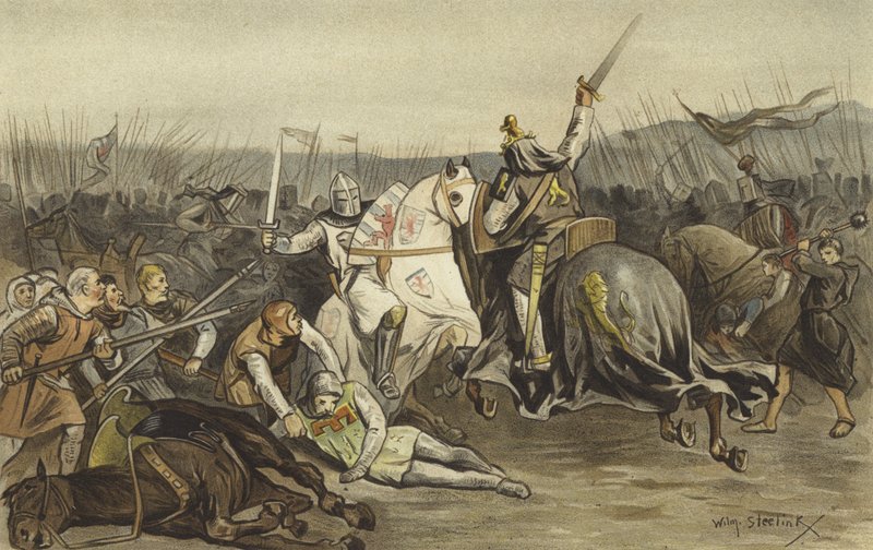 Bitva u Worringenu, 5. června 1288 od Willem II Steelink