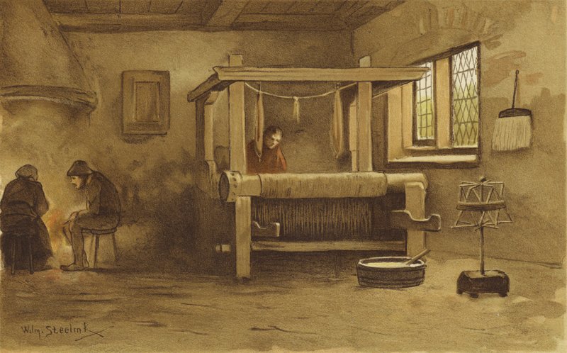 Tkadlena, Nizozemsko, 16. století od Willem II Steelink